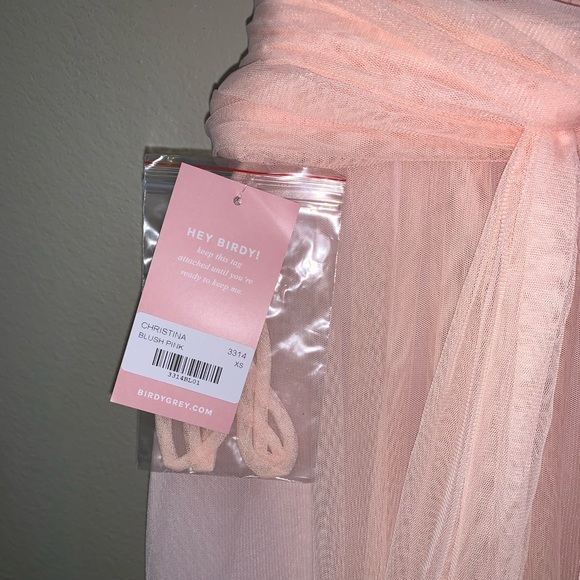 Birdy grey- Christina blush pink convertible dress - Picture 6 of 10